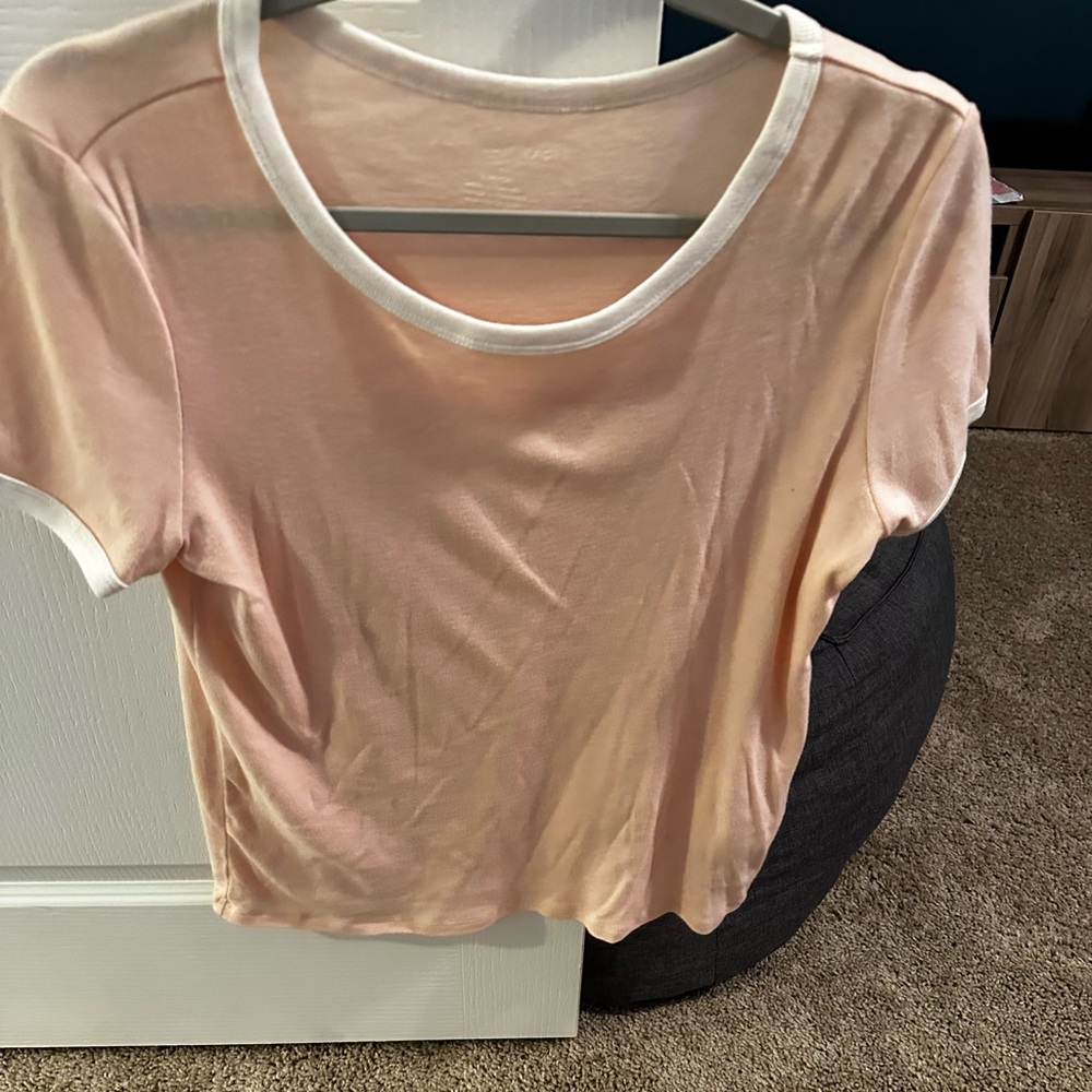 Pink casual t-shirt
